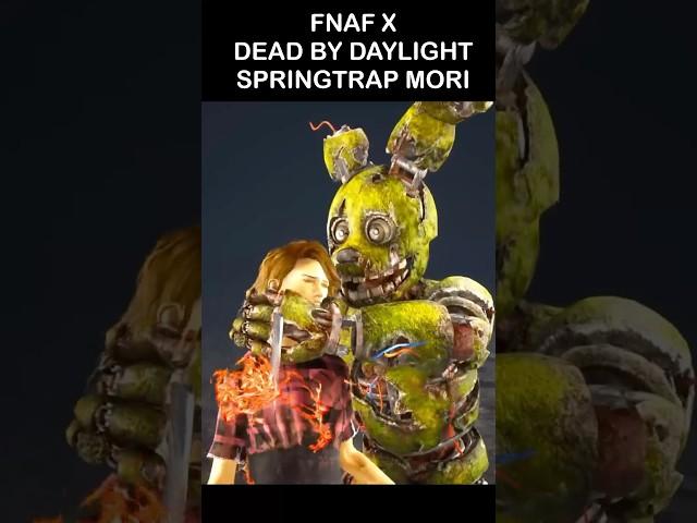 FNaF X Dead By Daylight Springtrap MORI (OFFICIAL) | FNaF 2 Movie MEME