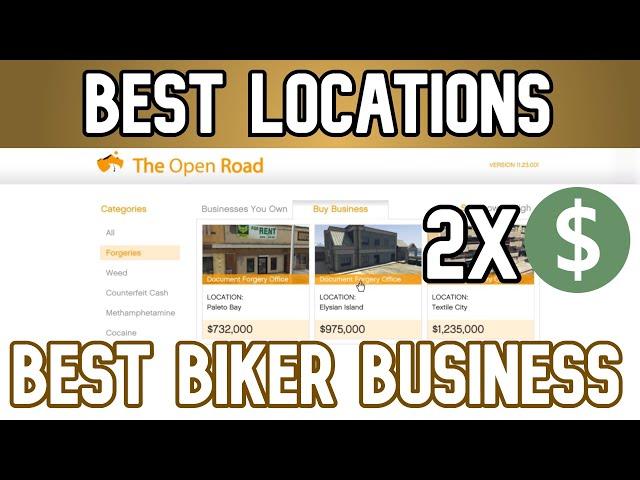 Gta 5 Best Biker Business Locations - Best Biker Business to Buy Gta