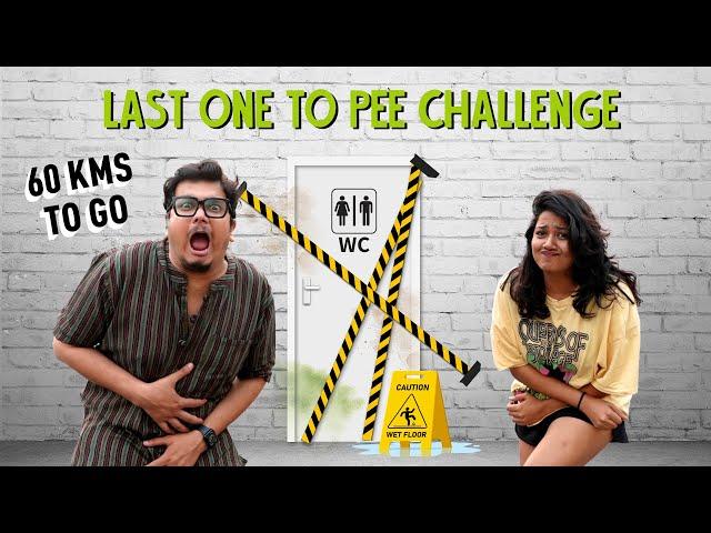 Man vs Woman: Last One To Pee Challenge | Ok Tested