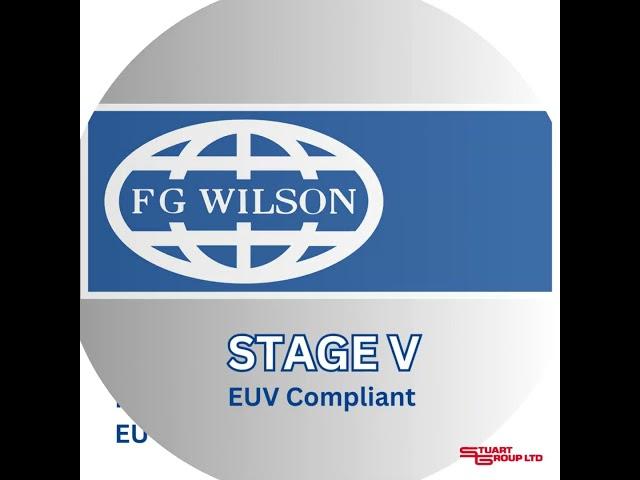 The FG Wilson Stage V #generators  - EUV Compliant | #fgwilson Authorised Dealer