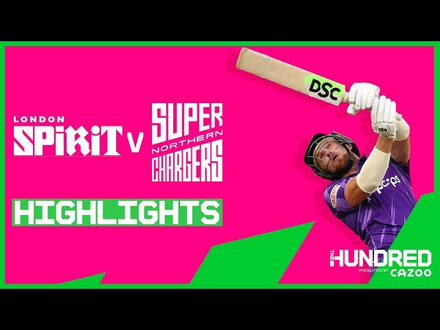 Biggest Total Yet! | London Spirit v Northern Superchargers - Highlights | The Hundred 2021