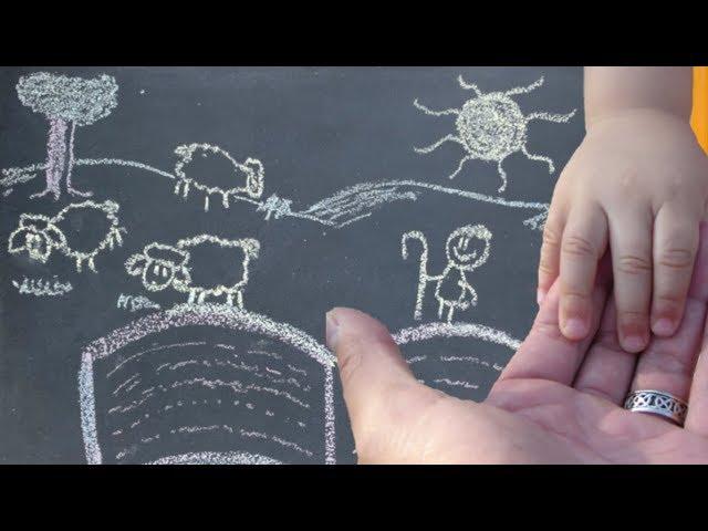 Jesus Loves Me  Lullaby with Adorable Chalk Animation (Instrumental vs)