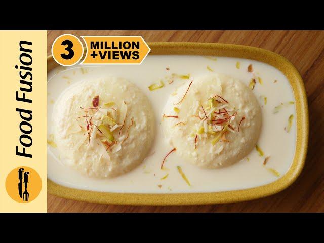 Rasmalai recipe with milk powder By Food Fusion