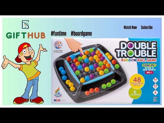 How to play Double Trouble board game #boardgames #doubletrouble #gaming #gameplay