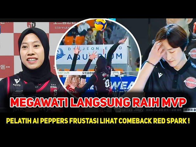 CHANG SO YEON TAK MENDUGARED SPARK TAMPIL KEREN MEGAWATI MAIN, LANGSUNG RAIH MVP USAI MENANG 3-0