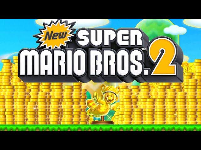 New Super Mario Bros 2 HD - Full Game Walkthrough (100%)