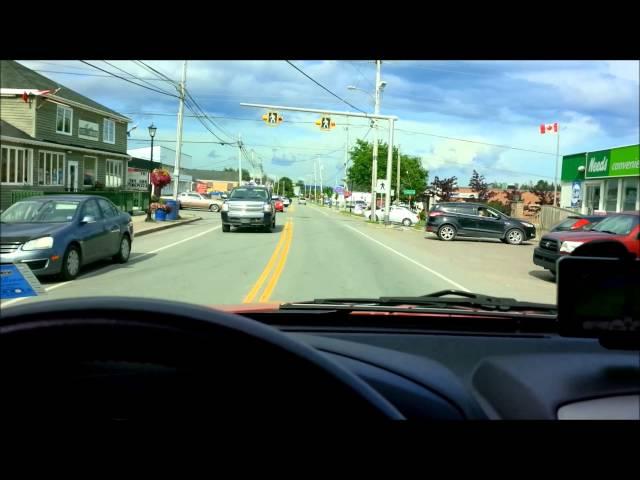 Driving Thru St. Peter's Cape Breton Nova Scotia