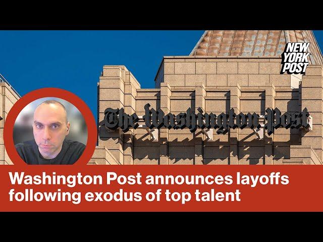 Washington Post expected to lay off ‘many dozens’ in coming week after cartoonist quits: report