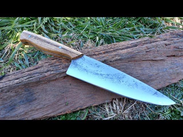 MIRA ESTE VIDEO!! aprende a restaurar y encabar un CUCHILLO