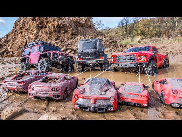 Special Ferrari Restoration Abandoned - RC Rescue Offroad Cars