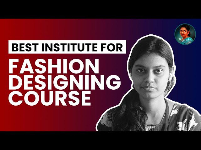 Career in Fashion Designing | Fashion Designing Courses | Dreamzone Madurai | #Rajipedia