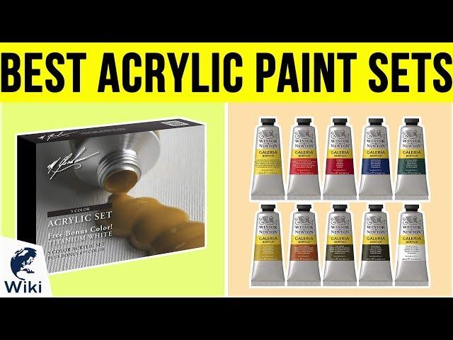 10 Best Acrylic Paint Sets 2019