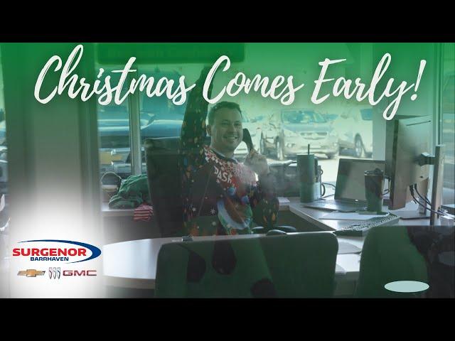 Christmas Comes Early at Surgenor Barrhaven! (The Office Skit)