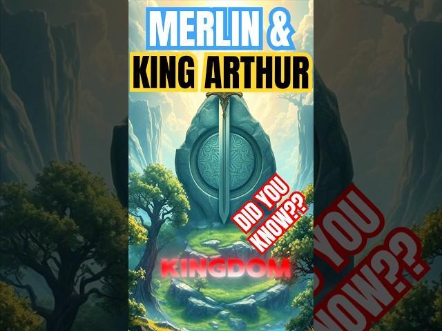 ‍️ Merlin & King Arthur | The Legend Begins! ️ | Kids Network Studios | #shorts #didyouknow