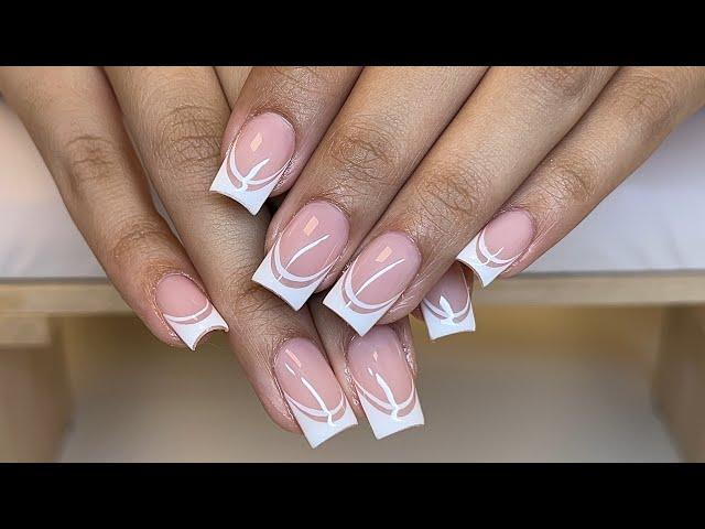 Short Gel-X Full Set | French Nails | How To Do Gel-X As A Beginner