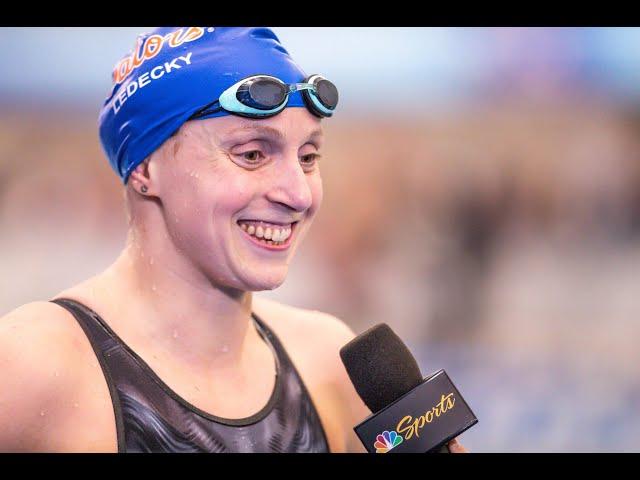 Katie Ledecky on Caeleb Dressel: "There's so much that you all don't see"