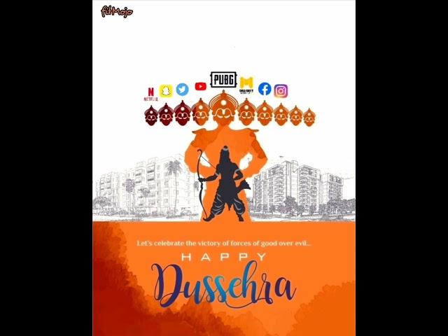 This Dusshera, Kill the Inner Ravana of Addiction of Social Media #dussehra #diwali #ravan #festival