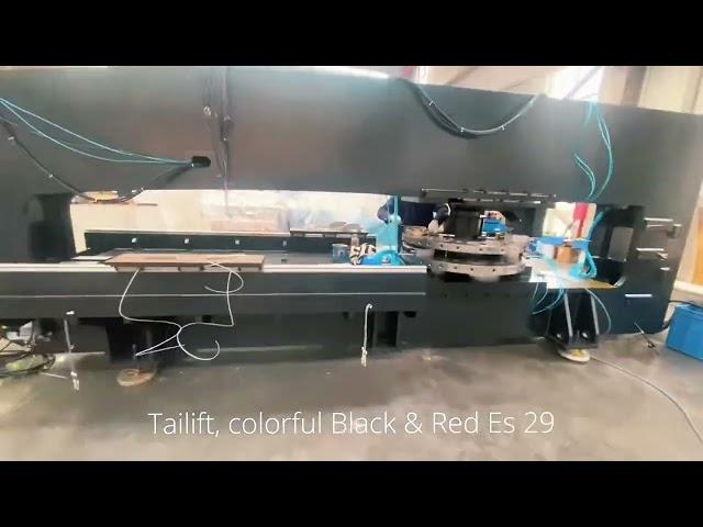 Tailift,colorful ES 29 turret punch press assembling on line !!!