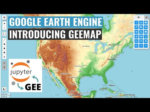 GEE Tutorial #1 - Introducing the geemap Python package for interactive mapping with Earth Engine