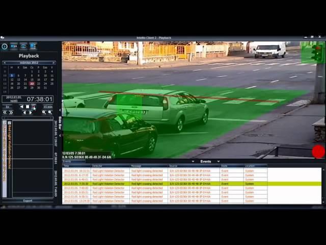 Intellio - detekcja przejazdu na czerwonym świetle