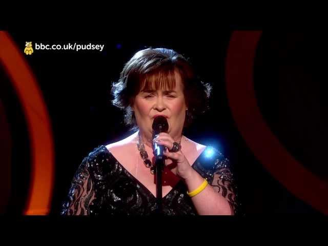 Susan Boyle - Somewhere Over The Rainbow - Children In Need - 2012