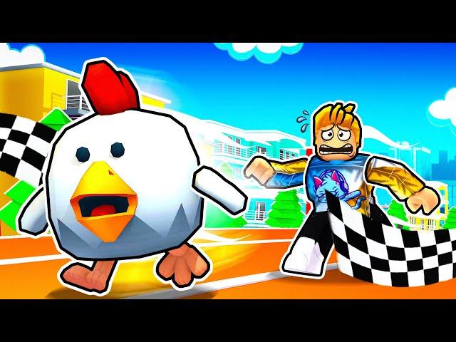 I Ran 8,635,321 Miles And Became The Fastest Chicken in Roblox Animal Race Simulator