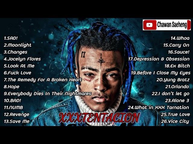 XXXTENTACION A collection of all 26 hit songs XXXTENTACION !!!