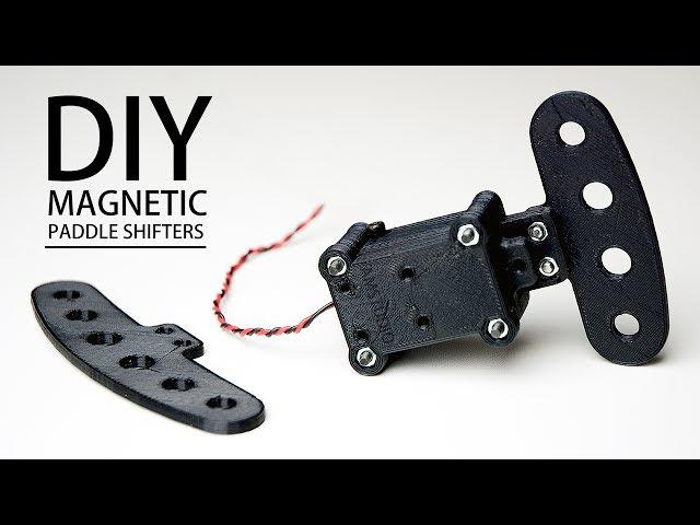 MAKE THESE MAGNETIC PADDLE SHIFTERS DIY SIM RACING