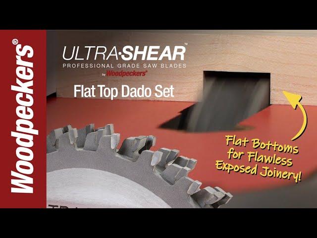 Ultra-Shear Flat Top Dado Blade Set | WoodPeckers Tools