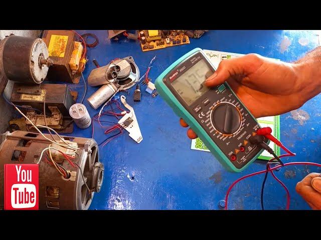 طريقة استخدام الافوميتر تعليم الافوميترdigital multimeter