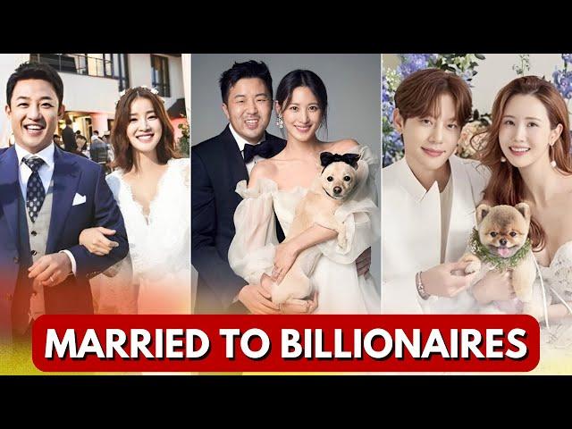 TOP KOREAN ACTRESS WHO MARRIED INTO RICH FAMILY ||  BEAUTIFUL KOREAN ACTRESS, #kdrama