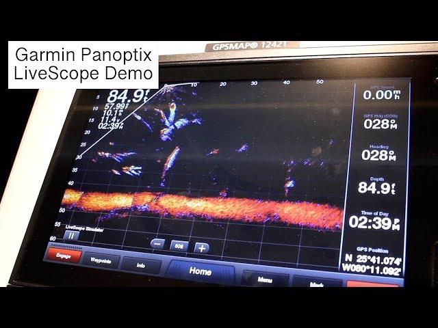 GARMIN Panoptix LiveScope Demo