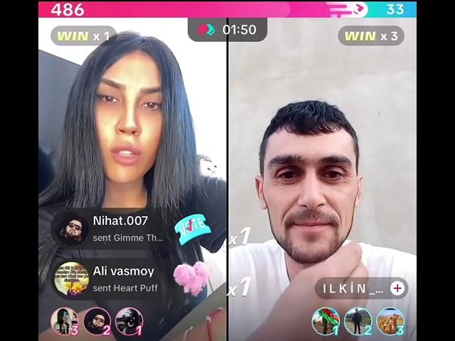 İlkinle Canli Yayim Maraqli Anlar - Leman TikTok Official