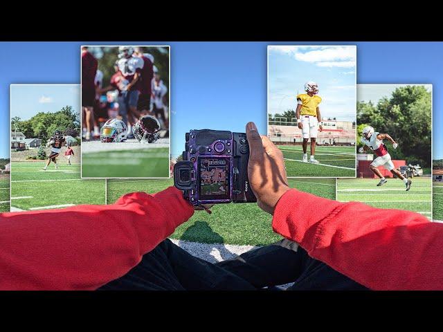 FOOTBALL SEASON IS HERE!! | POV FOOTBALL PHOTOGRAPHY |