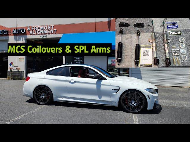 MCS Coilovers & SPL Toe Arms - BMW F8X M2, M3, M4