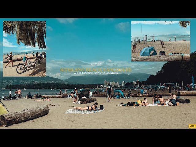 Kitsilano Beach, where the ocean meets the mountains | Vancouver | British Columbia, Canada