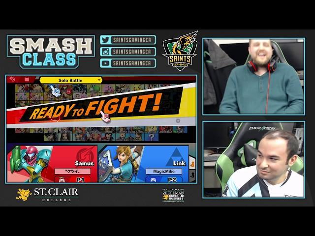 Winners R2 - vG.Saito (Samus) vs. MagicMike (Link) - Smash Class #113