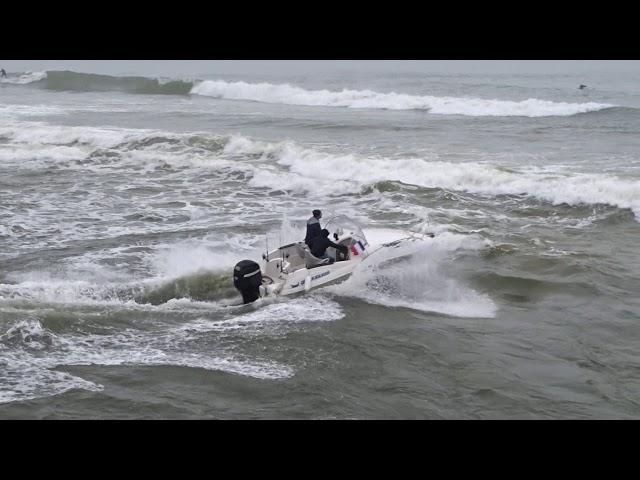 COMMENT TERRASSER LA PASSE DE CAPBRETON AVEC UN PETIT BATEAU