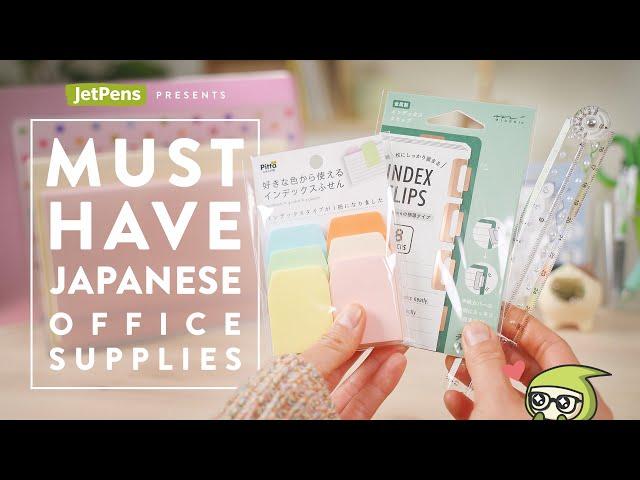 MUST-HAVE Japanese Office Supplies! ️ Innovative Sticky Notes, Rulers, & More!