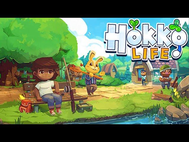 Finally A New Animal Crossing Inspired Life Sim - Hokko Life Gameplay Part 1