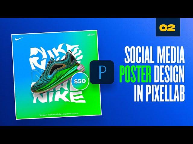 Creative Social Media Poster Design 02 || Pixellab || Social Media Designs || @Nachristos