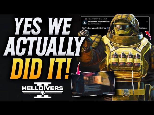 Helldivers 2 We Actually Did It! Now We Need To See This!