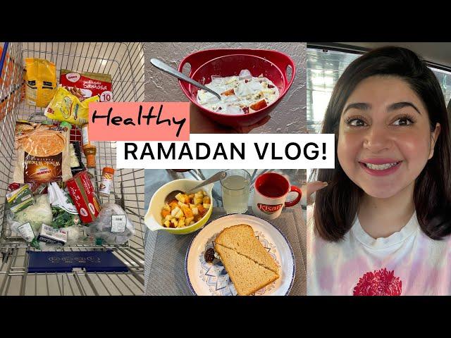 RAMADAN MUBARAK! Grocery Shopping + Iftaar Preps | GLOSSIPSVLOGS