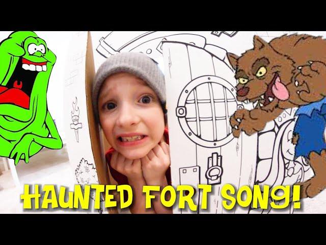 Father & Son HAUNTED FORT SONG! / (Ghosts & Werewolves)