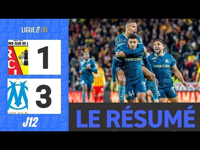 Lens Marseille | 1-3 | Le Résumé | Ligue 1 2024-25 | lens om