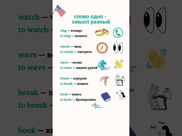 Слово одно - смысл разный