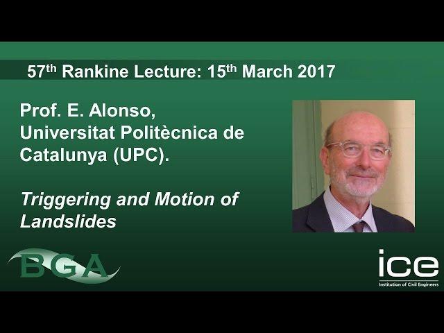 57th Annual BGA Rankine Lecture