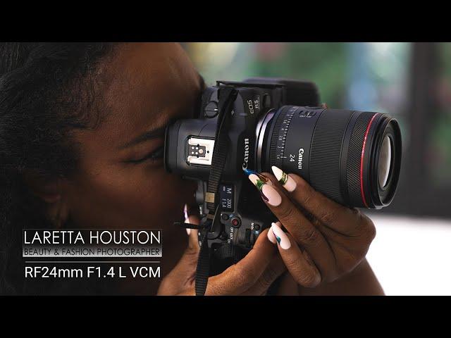 Canon Explorer of Light Laretta Houston and the RF24mm F1.4 L VCM Lens