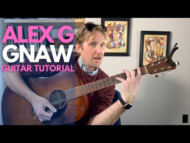 Gnaw by Alex G Guitar Tutorial - Guitar Lessons with Stuart!