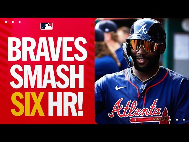 Braves swat SIX HOMERS vs. the Reds! (2 homers for both Matt Olson AND Michael Harris II)